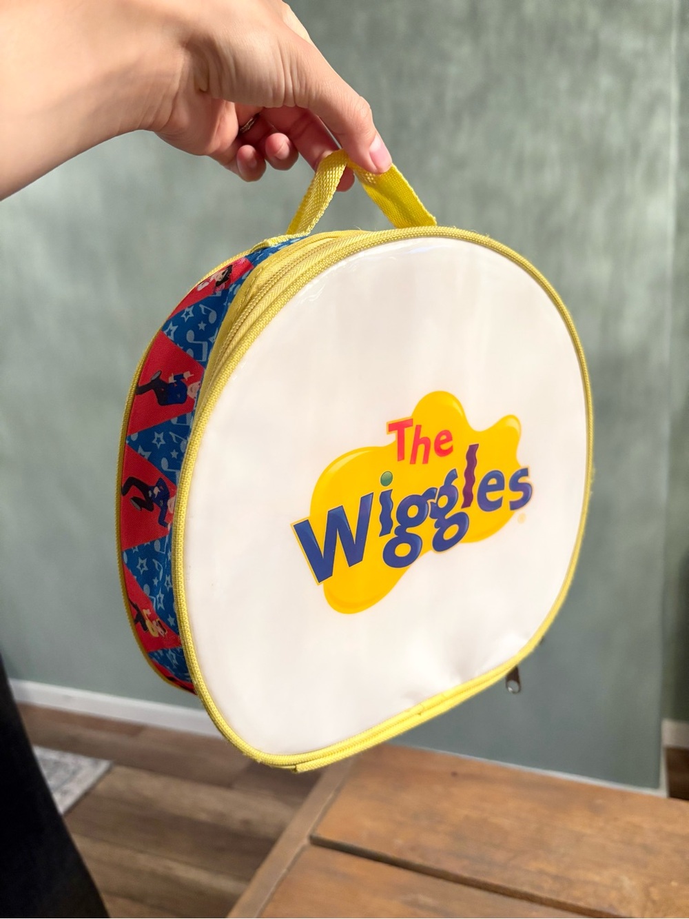 The Wiggles Drum Kids Lunch Bag with Utensils